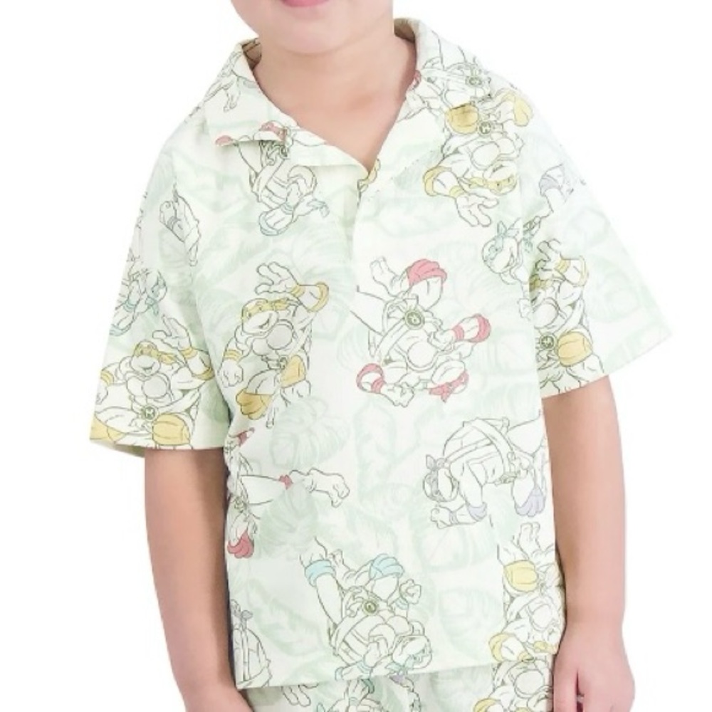Teenage Mutant Ninja Turtles Resort Polo Shirt Boys 4T
